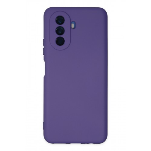 Newface Huawei Nova Y70 Kılıf Nano içi Kadife Silikon - Mor Newface Huawei Nova Y70 Kılıf Nano içi Kadife Silikon - Mor
