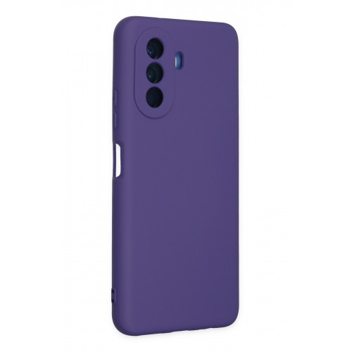 Newface Huawei Nova Y70 Kılıf Nano içi Kadife Silikon - Mor Newface Huawei Nova Y70 Kılıf Nano içi Kadife Silikon - Mor
