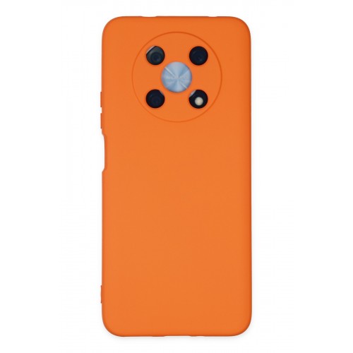 Newface Huawei Nova Y90 Kılıf Nano içi Kadife Silikon - Turuncu Newface Huawei Nova Y90 Kılıf Nano içi Kadife Silikon - Turuncu