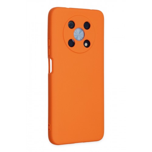 Newface Huawei Nova Y90 Kılıf Nano içi Kadife Silikon - Turuncu Newface Huawei Nova Y90 Kılıf Nano içi Kadife Silikon - Turuncu