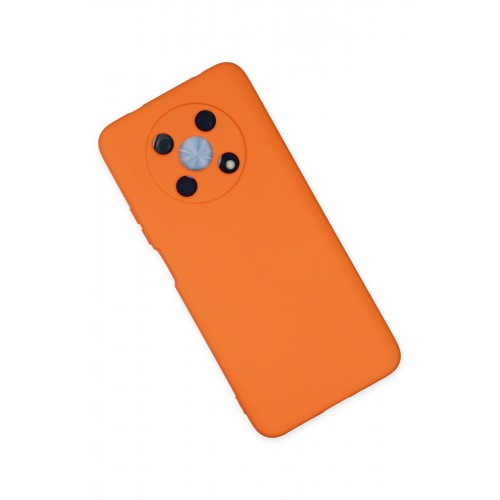Newface Huawei Nova Y90 Kılıf Nano içi Kadife Silikon - Turuncu Newface Huawei Nova Y90 Kılıf Nano içi Kadife Silikon - Turuncu