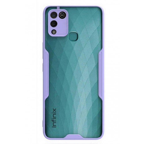 Newface İnfinix Hot 10 Play Kılıf Platin Silikon - Lila Newface İnfinix Hot 10 Play Kılıf Platin Silikon - Lila