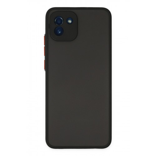 Newface Samsung Galaxy A03 Kılıf Montreal Silikon Kapak - Siyah Newface Samsung Galaxy A03 Kılıf Montreal Silikon Kapak - Siyah