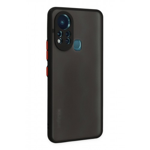 Newface İnfinix Hot 11s Kılıf Montreal Silikon Kapak - Siyah Newface İnfinix Hot 11s Kılıf Montreal Silikon Kapak - Siyah
