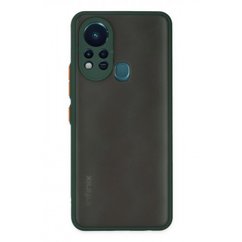 Newface İnfinix Hot 11s Kılıf Montreal Silikon Kapak - Yeşil Newface İnfinix Hot 11s Kılıf Montreal Silikon Kapak - Yeşil