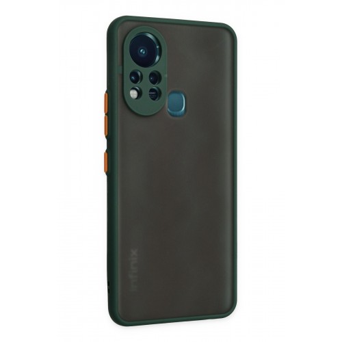 Newface İnfinix Hot 11s Kılıf Montreal Silikon Kapak - Yeşil Newface İnfinix Hot 11s Kılıf Montreal Silikon Kapak - Yeşil
