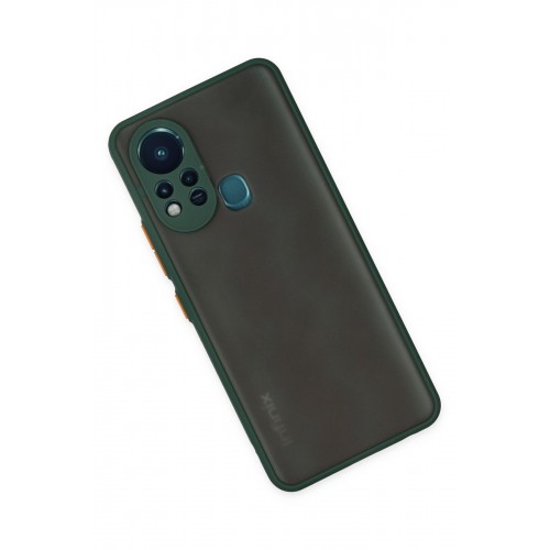 Newface İnfinix Hot 11s Kılıf Montreal Silikon Kapak - Yeşil Newface İnfinix Hot 11s Kılıf Montreal Silikon Kapak - Yeşil