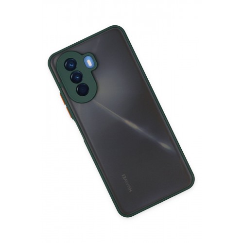 Newface Huawei Nova Y70 Kılıf Montreal Silikon Kapak - Yeşil Newface Huawei Nova Y70 Kılıf Montreal Silikon Kapak - Yeşil