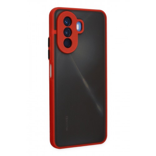 Newface Huawei Nova Y70 Kılıf Montreal Silikon Kapak - Kırmızı Newface Huawei Nova Y70 Kılıf Montreal Silikon Kapak - Kırmızı
