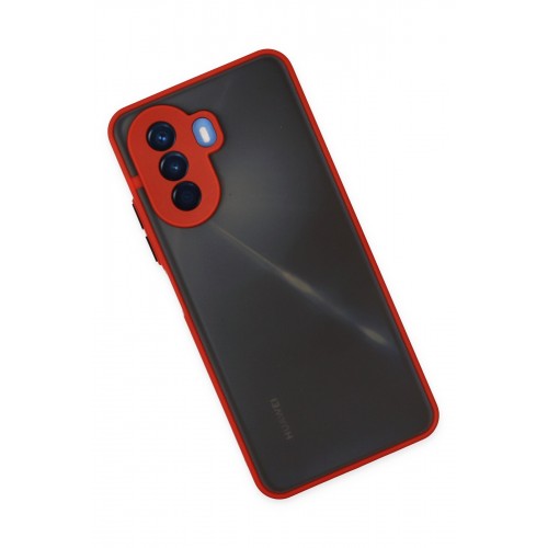 Newface Huawei Nova Y70 Kılıf Montreal Silikon Kapak - Kırmızı Newface Huawei Nova Y70 Kılıf Montreal Silikon Kapak - Kırmızı
