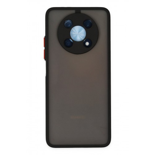 Newface Huawei Nova Y90 Kılıf Montreal Silikon Kapak - Siyah Newface Huawei Nova Y90 Kılıf Montreal Silikon Kapak - Siyah