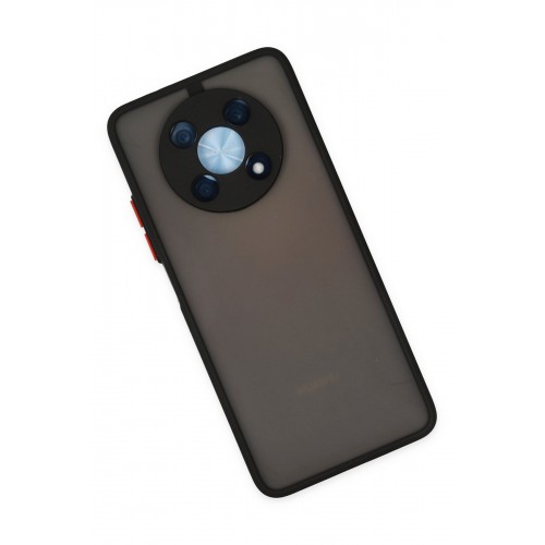Newface Huawei Nova Y90 Kılıf Montreal Silikon Kapak - Siyah Newface Huawei Nova Y90 Kılıf Montreal Silikon Kapak - Siyah
