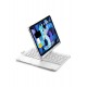 Newface iPad Pro 11 (2020) Kılıf Magic Dönen Klavyeli Tablet Kılıf - Gümüş Newface iPad Pro 11 (2020) Kılıf Magic Dönen Klavyeli Tablet Kılıf - Gümüş