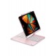 Newface iPad Pro 12.9 (2021) Kılıf Magic Dönen Klavyeli Tablet Kılıf - Pembe Newface iPad Pro 12.9 (2021) Kılıf Magic Dönen Klavyeli Tablet Kılıf - Pembe