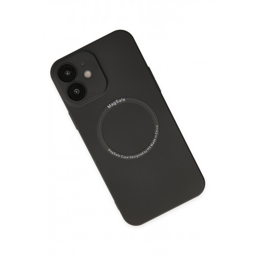 Newface iPhone 12 Kılıf Jack Magneticsafe Lens Silikon - Siyah Newface iPhone 12 Kılıf Jack Magneticsafe Lens Silikon - Siyah
