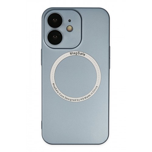 Newface iPhone 12 Kılıf Jack Magneticsafe Lens Silikon - Sierra Blue Newface iPhone 12 Kılıf Jack Magneticsafe Lens Silikon - Sierra Blue