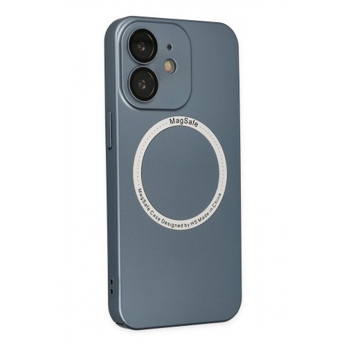 Newface iPhone 12 Kılıf Jack Magneticsafe Lens Silikon - Sierra Blue Newface iPhone 12 Kılıf Jack Magneticsafe Lens Silikon - Sierra Blue