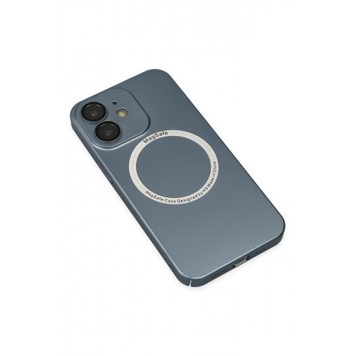 Newface iPhone 12 Kılıf Jack Magneticsafe Lens Silikon - Sierra Blue Newface iPhone 12 Kılıf Jack Magneticsafe Lens Silikon - Sierra Blue