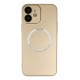 Newface iPhone 12 Kılıf Jack Magneticsafe Lens Silikon - Gold Newface iPhone 12 Kılıf Jack Magneticsafe Lens Silikon - Gold