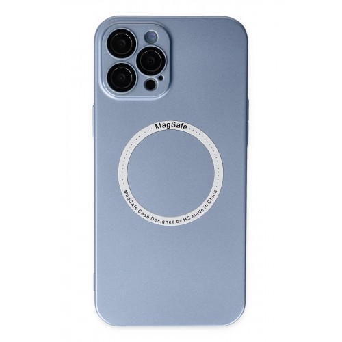 Newface iPhone 12 Pro Kılıf Jack Magneticsafe Lens Silikon - Sierra Blue Newface iPhone 12 Pro Kılıf Jack Magneticsafe Lens Silikon - Sierra Blue
