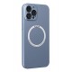 Newface iPhone 12 Pro Kılıf Jack Magneticsafe Lens Silikon - Sierra Blue Newface iPhone 12 Pro Kılıf Jack Magneticsafe Lens Silikon - Sierra Blue
