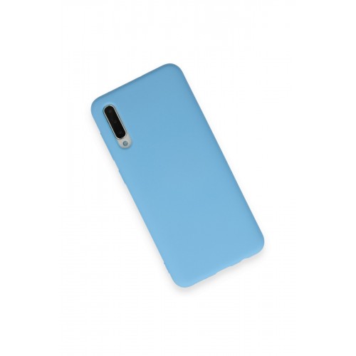 Newface Samsung Galaxy A50 Kılıf Nano içi Kadife Silikon - Mavi Newface Samsung Galaxy A50 Kılıf Nano içi Kadife Silikon - Mavi