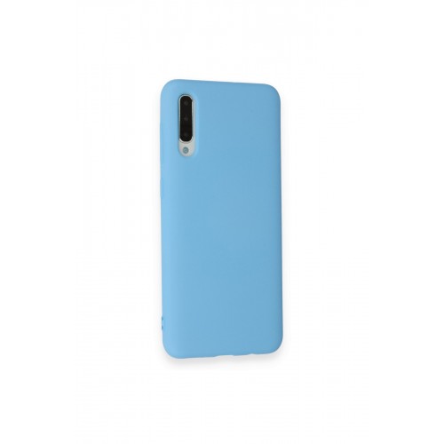 Newface Samsung Galaxy A50 Kılıf Nano içi Kadife Silikon - Mavi Newface Samsung Galaxy A50 Kılıf Nano içi Kadife Silikon - Mavi