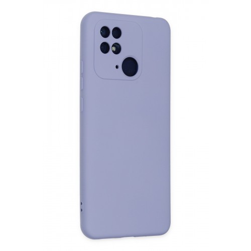 Newface Xiaomi Poco C40 Kılıf Nano içi Kadife Silikon - Lila Newface Xiaomi Poco C40 Kılıf Nano içi Kadife Silikon - Lila