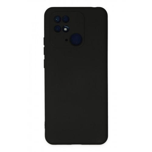 Newface Xiaomi Poco C40 Kılıf Nano içi Kadife Silikon - Siyah Newface Xiaomi Poco C40 Kılıf Nano içi Kadife Silikon - Siyah