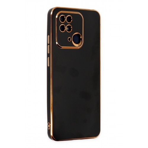 Newface Xiaomi Poco C40 Kılıf Volet Silikon - Siyah