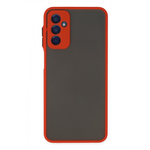 Newface Samsung Galaxy M13 Kılıf Montreal Silikon Kapak - Kırmızı Newface Samsung Galaxy M13 Kılıf Montreal Silikon Kapak - Kırmızı