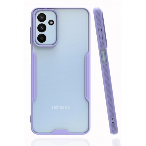Newface Samsung Galaxy M13 Kılıf Platin Silikon - Lila Newface Samsung Galaxy M13 Kılıf Platin Silikon - Lila