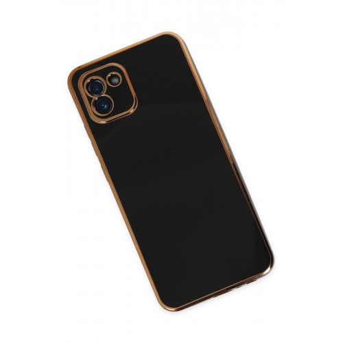 Newface Samsung Galaxy A03 Kılıf Volet Silikon - Siyah Newface Samsung Galaxy A03 Kılıf Volet Silikon - Siyah