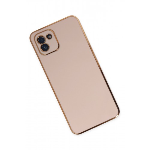 Newface Samsung Galaxy A03 Kılıf Volet Silikon - Pembe Newface Samsung Galaxy A03 Kılıf Volet Silikon - Pembe