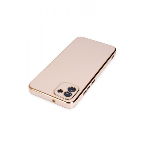 Newface Samsung Galaxy A03 Kılıf Volet Silikon - Pembe Newface Samsung Galaxy A03 Kılıf Volet Silikon - Pembe