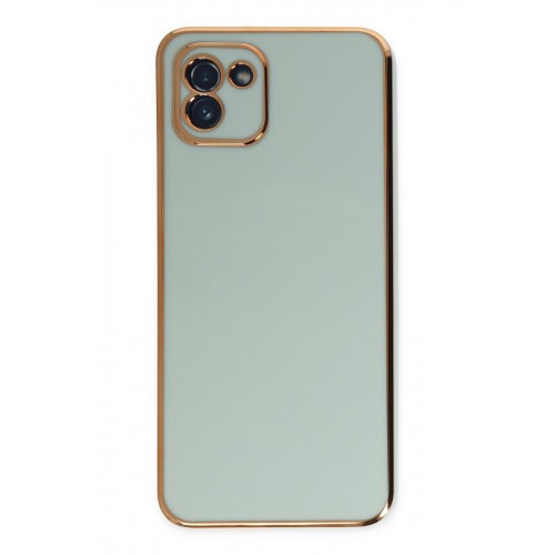 Newface Samsung Galaxy A03 Kılıf Volet Silikon - Açık Yeşil Newface Samsung Galaxy A03 Kılıf Volet Silikon - Açık Yeşil