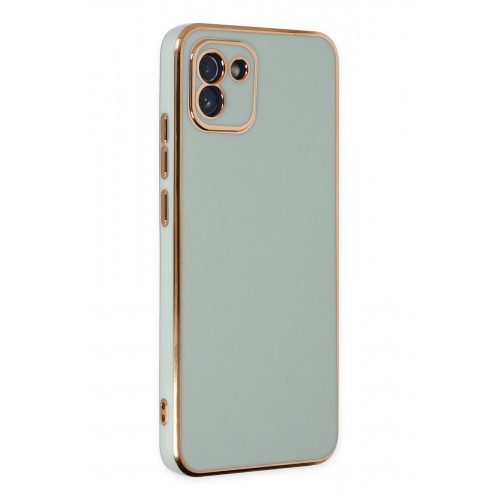 Newface Samsung Galaxy A03 Kılıf Volet Silikon - Açık Yeşil Newface Samsung Galaxy A03 Kılıf Volet Silikon - Açık Yeşil