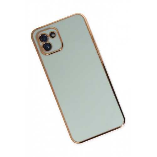Newface Samsung Galaxy A03 Kılıf Volet Silikon - Açık Yeşil Newface Samsung Galaxy A03 Kılıf Volet Silikon - Açık Yeşil