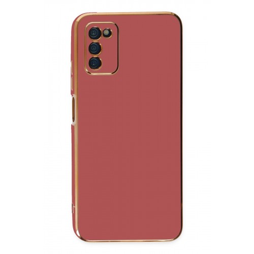 Newface Samsung Galaxy A03S Kılıf Volet Silikon - Kırmızı Newface Samsung Galaxy A03S Kılıf Volet Silikon - Kırmızı