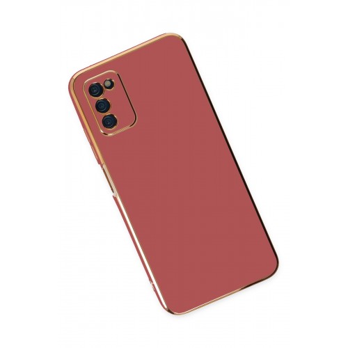 Newface Samsung Galaxy A03S Kılıf Volet Silikon - Kırmızı Newface Samsung Galaxy A03S Kılıf Volet Silikon - Kırmızı