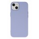 Newface iPhone 14 Kılıf Nano içi Kadife Silikon - Lila Newface iPhone 14 Kılıf Nano içi Kadife Silikon - Lila