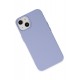 Newface iPhone 14 Kılıf Nano içi Kadife Silikon - Lila Newface iPhone 14 Kılıf Nano içi Kadife Silikon - Lila