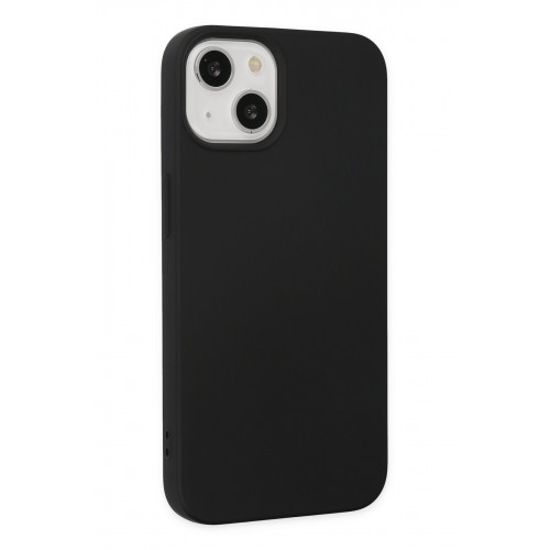 Newface iPhone 14 Plus Kılıf Nano içi Kadife Silikon - Siyah Newface iPhone 14 Plus Kılıf Nano içi Kadife Silikon - Siyah