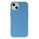 Newface iPhone 14 Plus Kılıf Nano içi Kadife Silikon - Mavi Newface iPhone 14 Plus Kılıf Nano içi Kadife Silikon - Mavi
