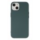 Newface iPhone 14 Plus Kılıf Nano içi Kadife Silikon - Koyu Yeşil Newface iPhone 14 Plus Kılıf Nano içi Kadife Silikon - Koyu Yeşil