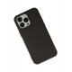 Newface iPhone 14 Pro Kılıf Nano içi Kadife Silikon - Siyah Newface iPhone 14 Pro Kılıf Nano içi Kadife Silikon - Siyah