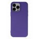 Newface iPhone 14 Pro Kılıf Nano içi Kadife Silikon - Mor Newface iPhone 14 Pro Kılıf Nano içi Kadife Silikon - Mor