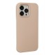 Newface iPhone 14 Pro Kılıf Nano içi Kadife Silikon - Pudra Newface iPhone 14 Pro Kılıf Nano içi Kadife Silikon - Pudra