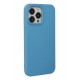 Newface iPhone 14 Pro Max Kılıf Nano içi Kadife Silikon - Mavi Newface iPhone 14 Pro Max Kılıf Nano içi Kadife Silikon - Mavi