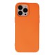 Newface iPhone 14 Pro Max Kılıf Nano içi Kadife Silikon - Turuncu Newface iPhone 14 Pro Max Kılıf Nano içi Kadife Silikon - Turuncu